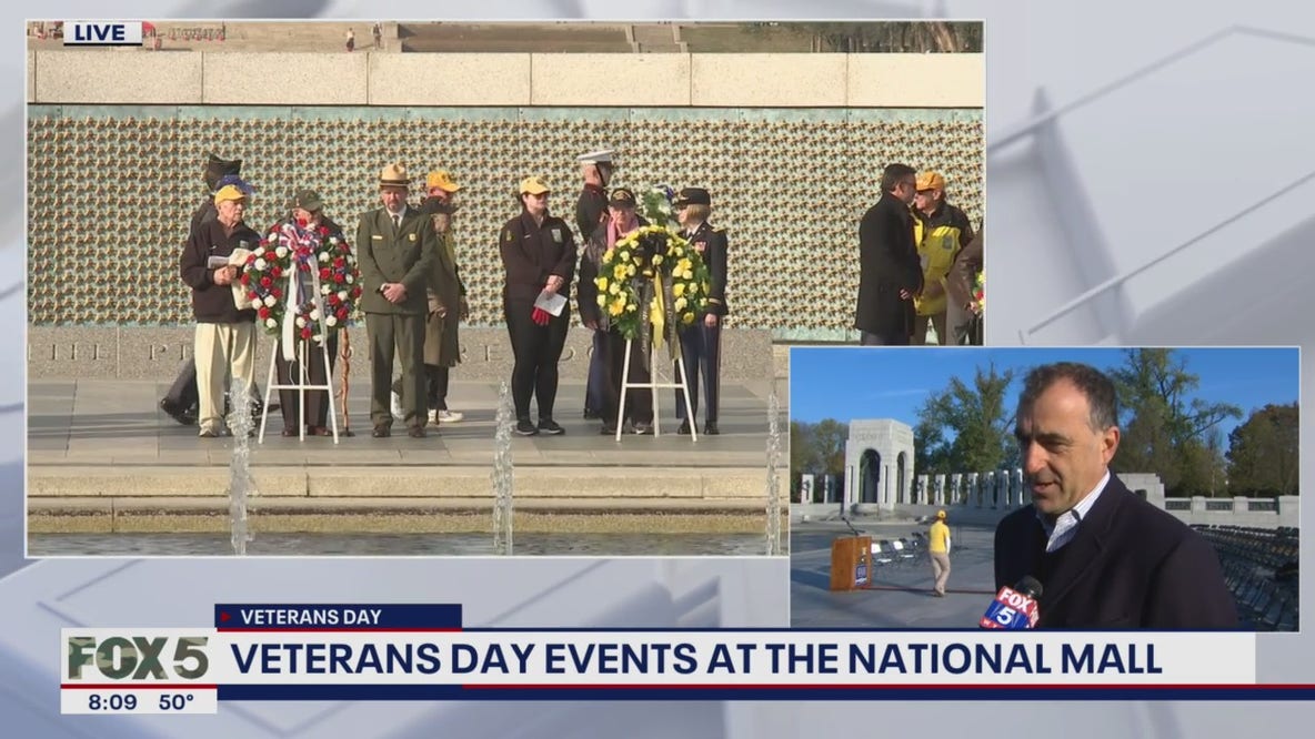 Veterans Day at the National Mall